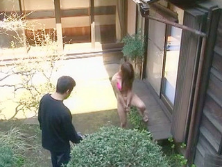 One-handed joyride with horny Nippon sweetie in public XXX bike ride (Length: 84 chars)