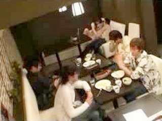 Wet dreaming about horny Asians getting wild and crazy in public restaurants Your fantasy becomes reality with 'Nippon Teens Gone Wild - Porn Scene in Tokyo XXX'!